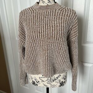 Cozy Brown Knit Sweater